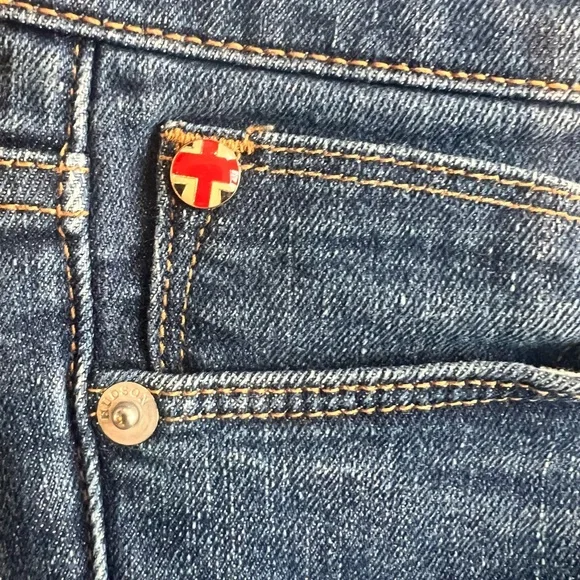 Hudson Jeans Natalie Super Skinny Mid Rise Size 26 Medium Wash - Picture 6 of 6